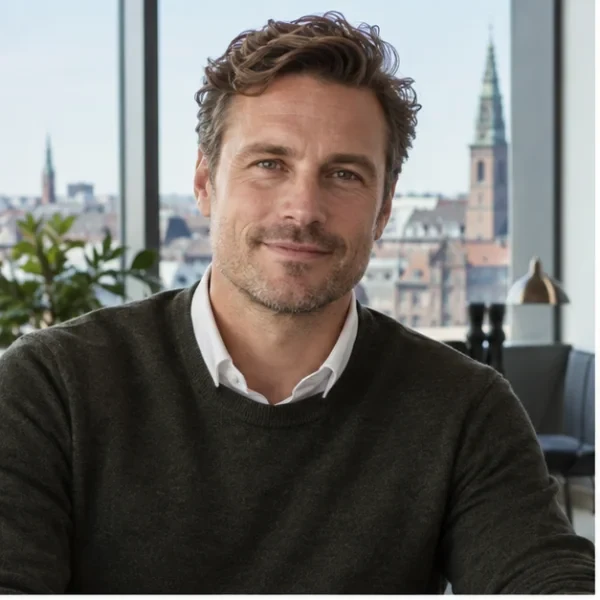 Illustrativt portræt af Mads, 44
